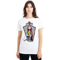 nightmare before christmas camiseta tv25200 para mujer