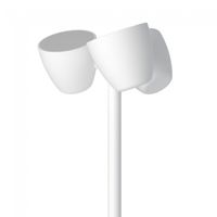 lampara de pie con lector led trio 3x8w8w