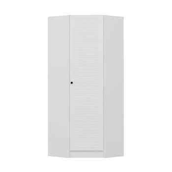 Armario Kale Corner Blinds-210 Blanco Persiana 74x210x52 Cm