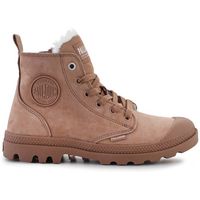 palladium botines pampa hi zip wl nude brown 95982-254-m para mujer