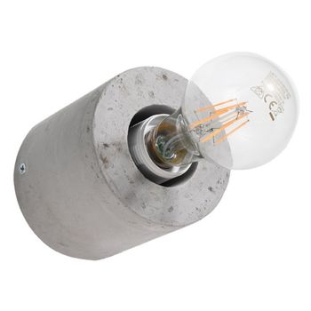 Aplique de pared lion cemento