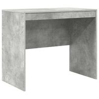 escritorio gris concreto 90 x 50 x 76 cm vidaxl
