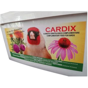 CARDIX – Mezcla Premium de Semillas Naturales (Equinácea, Cardo Mariano y Cártamo) para Aves – Apoyo Nutricional y Vitalidad – 2 kg