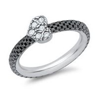 anillo de plata 925 con circonita