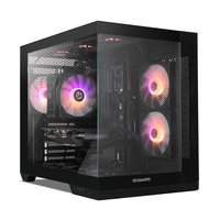 caja hummer astra neo semitt atx cristal frameless negro