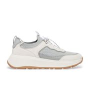 fitflop para mujer iv1-c18 zapatillas de punto mode gris 37 3 a 5cm cordones casual