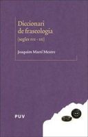 diccionari de fraseologia segles xvii-xxi