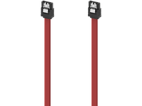 cable sata - hama 00200739 serial-ata iii 6 gbits 45 cm rojo