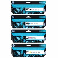 original multipack hp officejet pro x551dw printer ink cartridges 4 pack -cn621ae