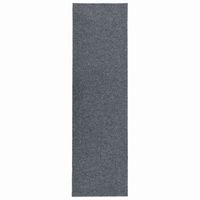 alfombra de pasillo atrapa suciedad 100x400 cm gris vidaxl