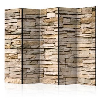 Biombo - Decorative Stone Ii (225x172 Cm)