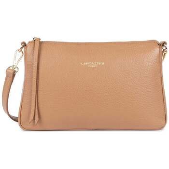LANCASTER Bolso Bolso de mano con cremallera Dune Camel para mujer