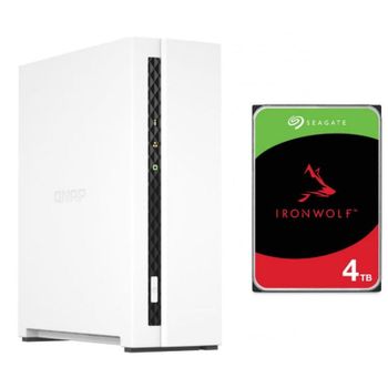 Qnap TS-133 Servidor NAS + Seagate Ironwolf NAS 3.5