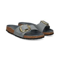 birkenstock sandalias planas mujer - azul talla 37n