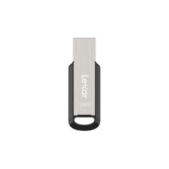 Memoria USB Lexar JumpDrive M400 128GB USB 3.2 Gen1 Plata con cifrado AES