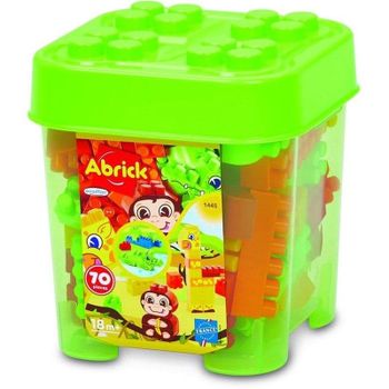ECOIFFIER Abrick Baril Jungle 1445 70 piezas