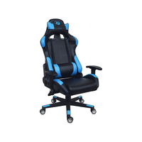 silla gaming coolbox deepgaming deepcommand negroazul