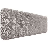 dhome cabecero tapizado liso redondeado tejido luxury para pared acusticos cabeceros absorbentes cabezal cama dormitorio tribal 160cm