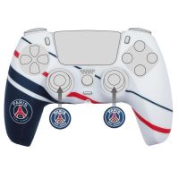 carcasa protectora konix psg silicona para mando dualsense ps5 antideslizante azulblancorojo