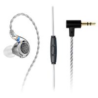 auriculares fiio fd11 mic con cable jack 35 mm para musica y llamadas microfono integrado color negro