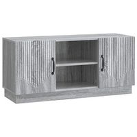 mueble de tv 102 x 345 x 47 cm gris sonoma vidaxl