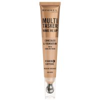 rimmel multi-tasker wake me up foundation and concealer 20ml various shades - 040 ivory