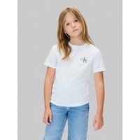 calvin klein jeans tops y camisetas chest monologo ss para nino
