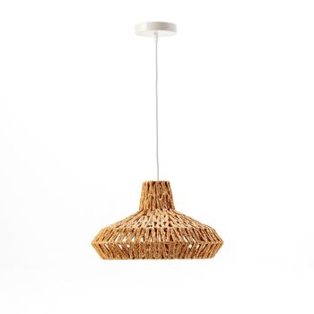 Lámpara de techo Male de cuerda natural marrón Ø37 cm E27