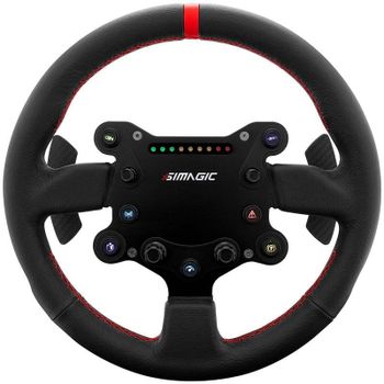 Volante Simágic GTS Piel 300 mm 7 botones RGB codificadores GT