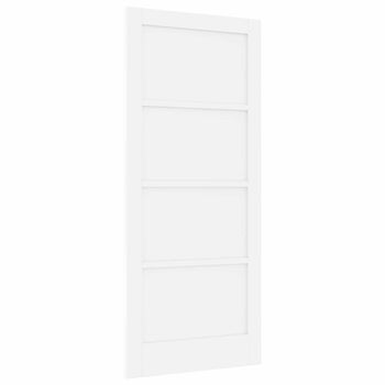 Puerta Interior Blanco 86 X 198,5 Cm Madera Contrachapada Vidaxl