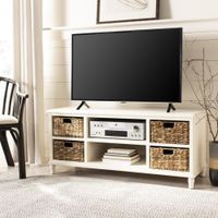 soporte multimedia en pinomdf blanco