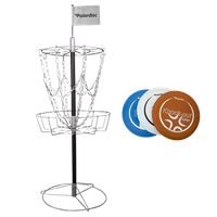 polardisc starter disc golf basket set
