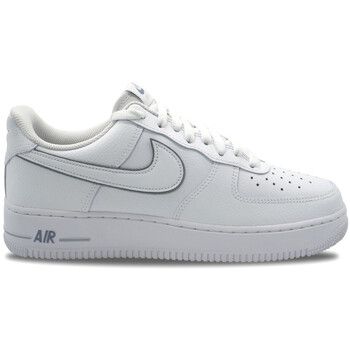Nike Deportivas Moda Air Force 1 Low '07 LV8 White Silver Wolf Grey para hombre