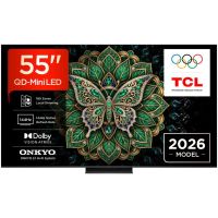 tv tcl qd mini led c6k pro 55c6k pro 55 4k ultrahd 144hz smart tv google tv dolby vision hdr10 imax enhanced dolby atmos