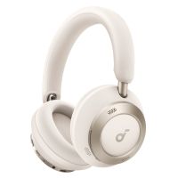 soundcore space one pro auriculares inalambricos con cancelacion de ruido activa blanco crema