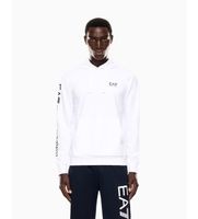 ea7 para hombre 7m000569af13512 sudadera logo series blanco s casual algodon