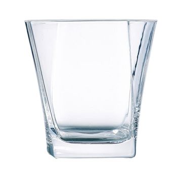Juego de 6 vasos bajos vidrio templado 27 cl