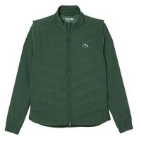 chaqueta lacoste sport verde mujer