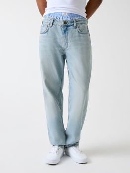 Jeans Relajados De Corte Tapered G15