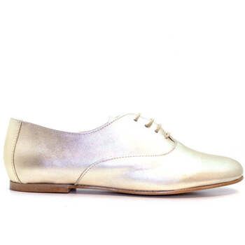 Narf Zapatos de vestir ricky metalizado platino para mujer