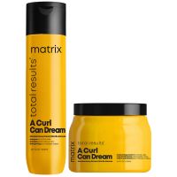 matrix total results a curl can dream cleansing shampoo and moisturising cream duo
