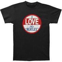 the beatles camiseta manga larga i love para mujer