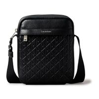 calvin klein bolsos hombre - negro talla os