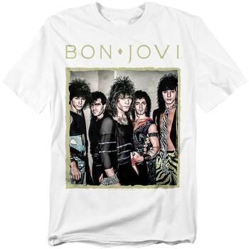 Bon Jovi Camiseta manga larga TV21604 para mujer