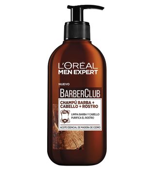 L'Oreal Barber Club Champú 3 en 1 Barber Club, 250ml
