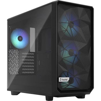 Fractal Design Meshify 2 Lite RGB Mid Tower Cristal Templado USB 3.2 Negra