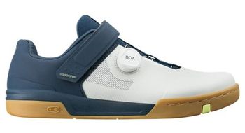 Zapatillas de mtb para pedales planos crankbrothers stamp boa azul gris unisex