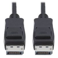 tripp lite p580-010-v4 cable displayport 14 con conectores de seguridad - 8k uhd hdr 420 hdcp 22 mm negro 305 m 10 pies