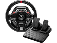 volante - thrustmaster t128 para xbox series x s one y pc force feedback optimizado leds de velocidad incluye 3 pedales magneticos t2pm