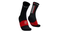 calcetines compressport ultra trail v2 0 hight negro rojo